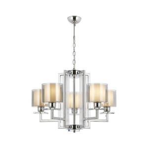 Luster na reťazi VARANA 5xE27/40W/230V lesklý chróm 301AUR1186 vyobraziť