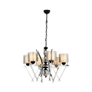 Luster na reťazi VARANA 6xE27/40W/230V čierny/lesklý chróm 301AUR1230 vyobraziť