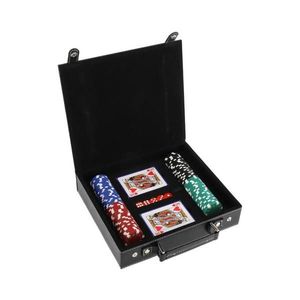 Teddies Pokerová sada v kufríku, 100 ks 00861617 vyobraziť