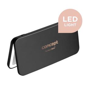 Concept KZ2020 - LED kozmetické zrkadlo PERFECT SKIN LED/1, 5 W/5 V, 300 mAh, čierne KZ2020 vyobraziť