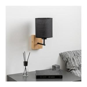 Brilagi - Nástenná lampa NUBILA WOOD 1xE27/25W/230V dub/čierna BG1561+BG1581 vyobraziť
