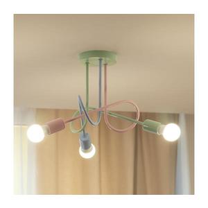 Prisadený luster OXFORD 3xE27/15W/230V zelená/ružová/modrá W-2016/3 MIX III vyobraziť
