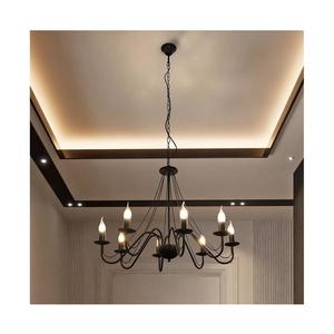 Luster na reťazi MALBO 8xE14/10W/230V čierny W-2910/8 BK vyobraziť