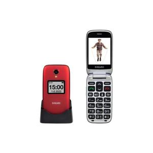 Evolveo - EasyPhone FS, preklápací mobilný telefón 2.8", červený EP-771-FSR vyobraziť