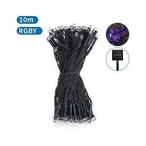 B.V. - LED Solárna vianočná reťaz 100xLED/8 funkcií 12m IP65 multicolor B10202H8U vyobraziť