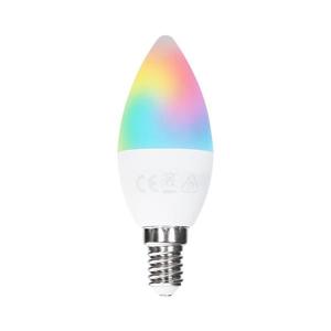 B.V. - LED RGBW Stmievateľná žiarovka C37 E14/6W/230V 3000K + diaľkové ovládanie B101054E1 vyobraziť