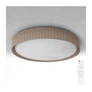 Brilagi - LED stmievateľné stropné svietidlo LUCIA LED/48W/230V pr. 41 cm hnedá+DO WO800-OEM42-40 vyobraziť