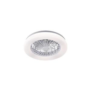 LED stmievateľné stropné svietidlo s látorom VENTELUX LED/24W/230V strieborné + DO 004592 vyobraziť