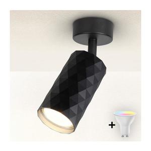 Brilagi - LED RGBW stmievateľné bodové svietidlo SELE DIAMANT 1xGU10/6W/230V Wi-Fi čierne BG2850+AI2363 vyobraziť