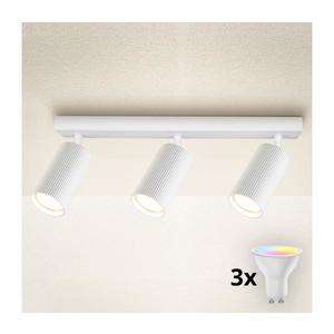 Brilagi - LED RGBW stmievateľné bodové svietidlo SELE MODERN 3xGU10/6W/230V Wi-Fi biela BG2869+3xAI2363 vyobraziť