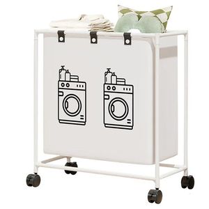 MAKRO - Kôš na špinavú bielizeň delený vyobraziť