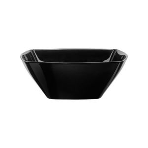 MAKRO - Miska 22, 2x8, 4cm Eclissi Nero, čierna z tvrdeného skla vyobraziť