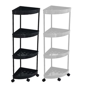 MAKRO - Polička rohová na kolieskach rôzne farby vyobraziť