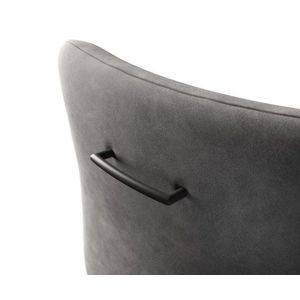 Úchytka na stoličku Flex okrúhla kov čierna vyobraziť