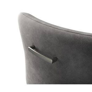 Barová stolička Flex plochá nerezová oceľ strieborná vyobraziť