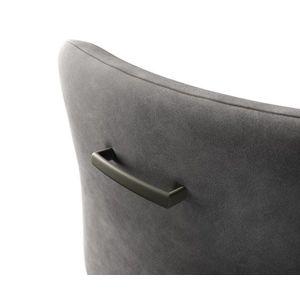 Úchytka na stoličku Flex plochý kov titánová farba vyobraziť