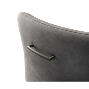 Barová stolička Flex rukoväť kov titánová farba vyobraziť