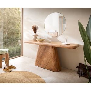 Konzolový stolík Suva 180x45 cm akácia prírodná vyobraziť