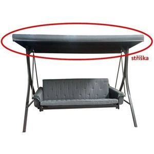 Strieška k hojdačke MADRID ROJAPLAST vyobraziť