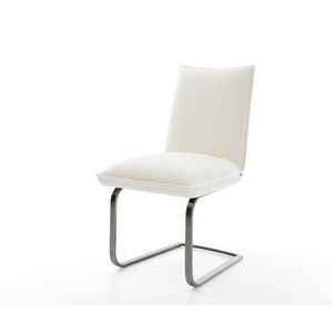 Konzolová jedálenská stolička Lelio-Flex bouclé mäkký béžová konzolová vyobraziť