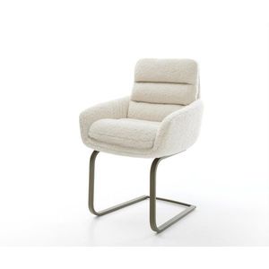 Konzolová podstava Abelia-Flex s opierkami teddy látka béžová vyobraziť