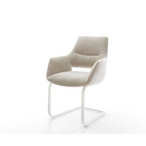 Konzolová podstava Yago-Flex s opierkami tkanina mäkký béžová vyobraziť