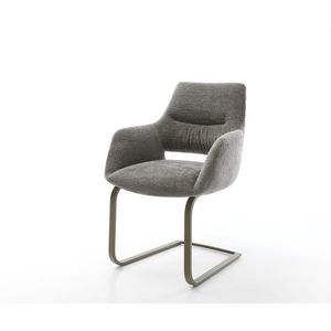 Konzolová podstava Yago-Flex s opierkami Bouclé Soft Tmavobéžová vyobraziť