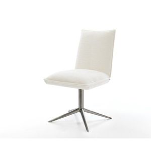 Jedálenská stolička Lelio-Flex bouclé mäkký béžová podstava grafitová vyobraziť