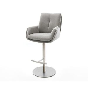 Barová stolička Clea-Flex texturovaná látka mäkký otočná podstava vyobraziť