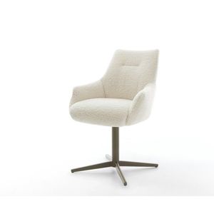 Jedálenská stolička Alja-Flex s opierkami teddy béžová podstava vyobraziť