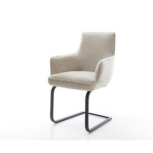 Konzolová jedálenská stolička Heira-Flex s opierkami tkanina mäkká vyobraziť