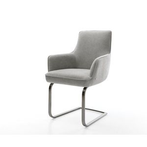 Konzolová jedálenská stolička Heira-Flex s opierkami texturovaná látka vyobraziť