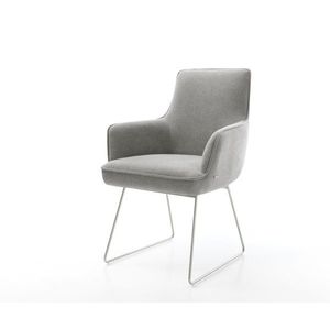 Jedálenská stolička Heira-Flex s opierkami texturovaná látka mäkký vyobraziť