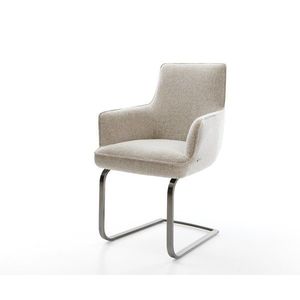 Konzolová jedálenská stolička Heira-Flex s opierkami tkanina mäkká vyobraziť