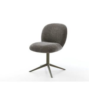 Jedálenská stolička Nube-Flex bouclé mäkký tmavobéžová podstava vyobraziť