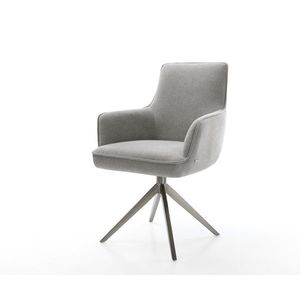 Jedálenská stolička Heira-Flex s opierkami texturovaná látka mäkká vyobraziť