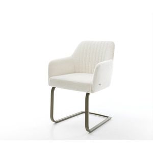 Jedálenská stolička Greg-Flex bouclé mäkký béžová jedálenská stolička vyobraziť