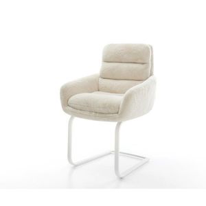 Konzolová jedálenská stolička Abelia-Flex s opierkami plyšový vyobraziť