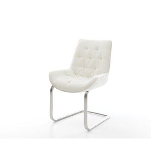 Konzolová jedálenská stolička Taimi-Flex bouclé mäkký béžová konzolová vyobraziť