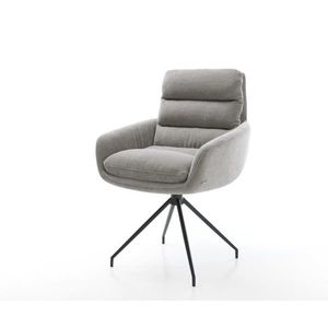 Jedálenská stolička Abelia-Flex s opierkami texturovaná látka mäkký vyobraziť