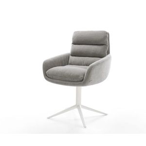 Jedálenská stolička Abelia-Flex s opierkami texturovaná látka mäkký vyobraziť