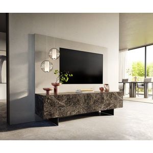 TV stolík Cuor 180 cm keramika emperador extra leštená tmavohnedá 1 vyobraziť