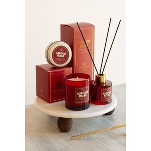 Súprava sviečok (3 kusy) Amour Rose vyobraziť
