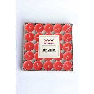 Sviečka Tealight 6 x 100 - Red vyobraziť
