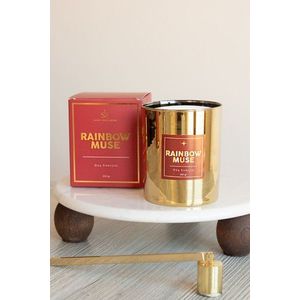 Sviečka Rainbow Muse - Gold vyobraziť