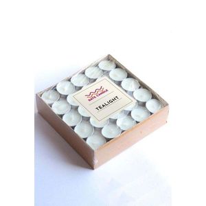 Sviečka Tealight 6 x 100 - White vyobraziť