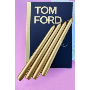 Candle Set (4 Pieces) Premium 4 - Gold vyobraziť