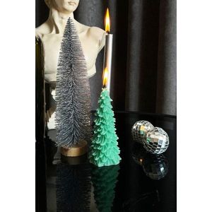 Sviečka Christmas - Light Green vyobraziť