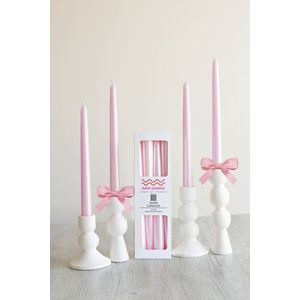 Candle Set (4 Pieces) Neon 4 - Pink v2 vyobraziť
