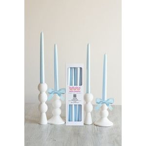 Candle Set (4 Pieces) Neon 4 - Blue v2 vyobraziť